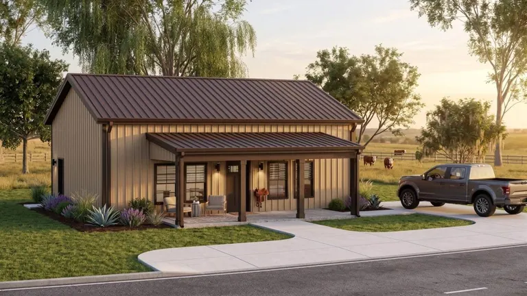 Ol’ Smokey Designed for simplicity, comfort, and flexibility. It’s the perfect fit for retirement living, a vacation rental, or a guest house addition. by Metal America